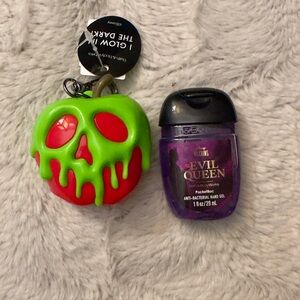 Poison Apple Disney hand sanitizer holder